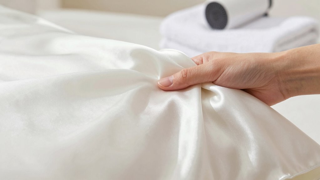 air dry silk carefully