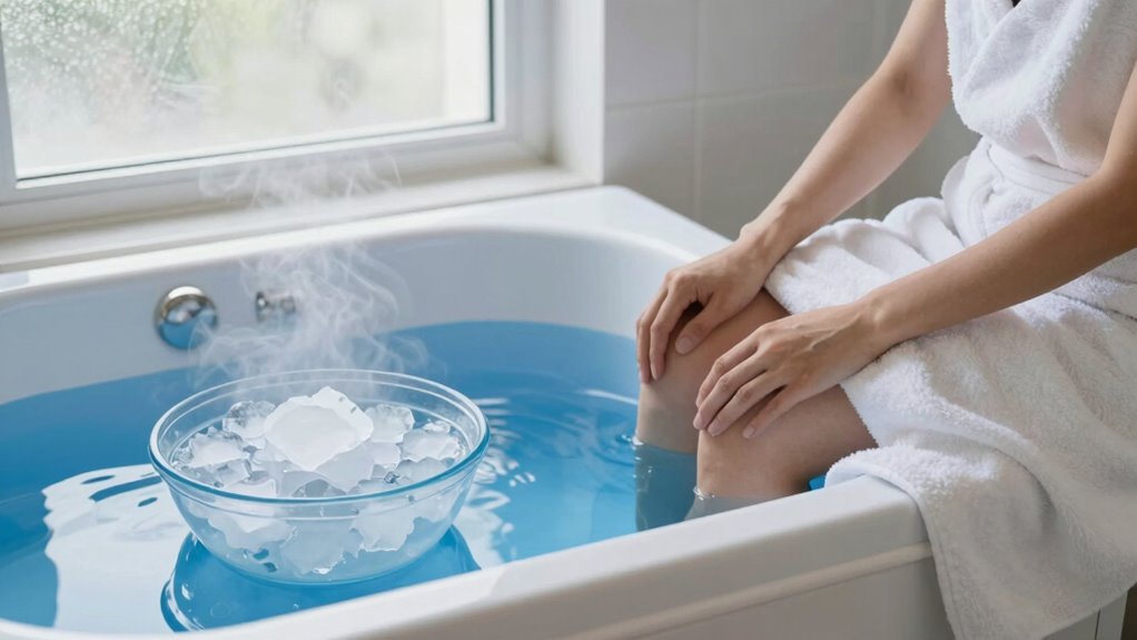 alternating hot cold immersions