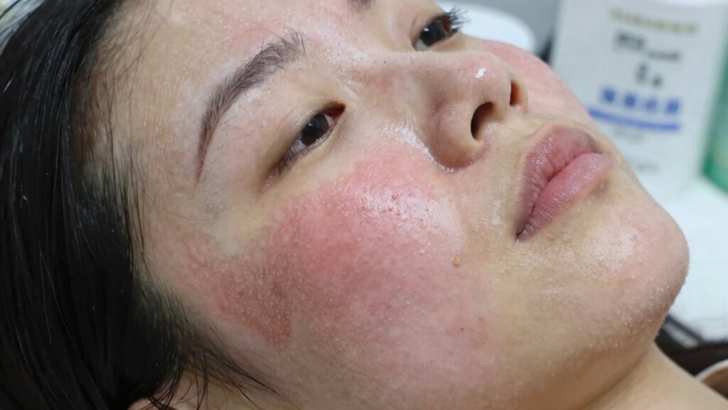 avoid harsh skin irritants