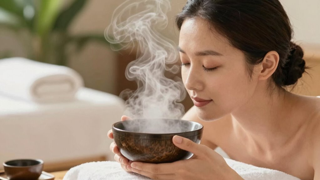 avoid steaming with skin issues