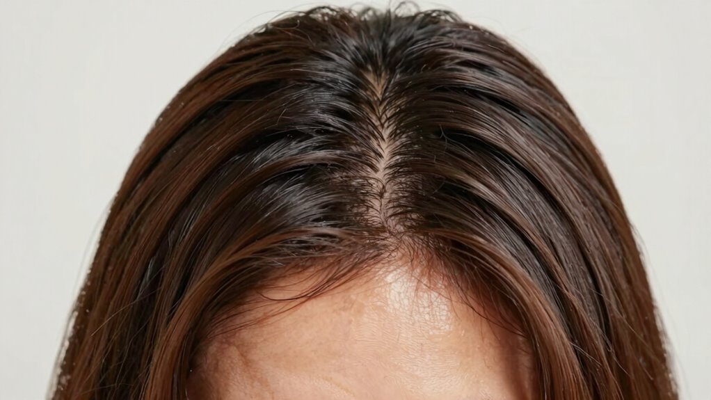 balanced hair washing routine