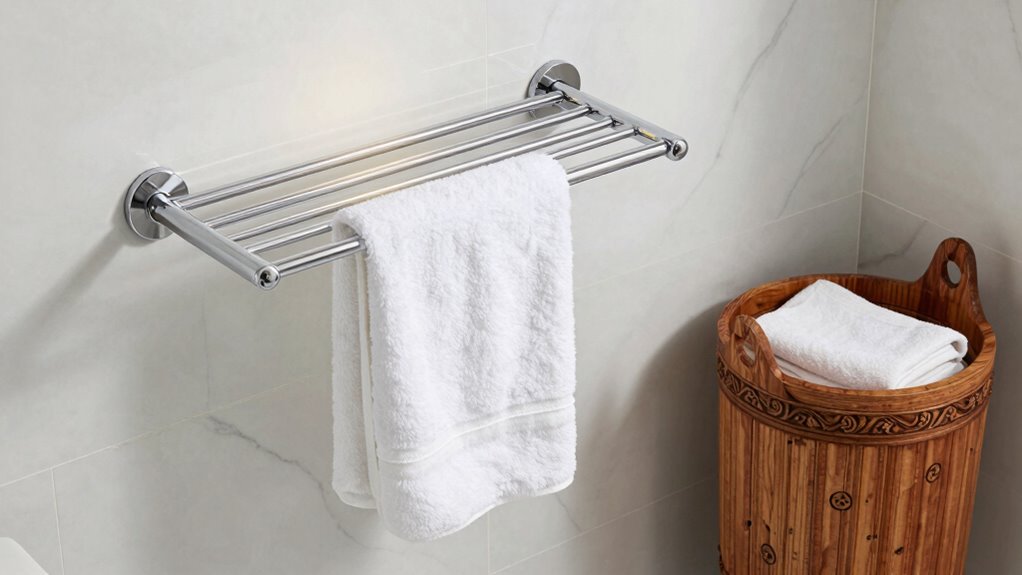 bathroom style and towel options