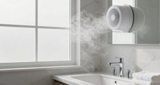 bathroom ventilation improves skin