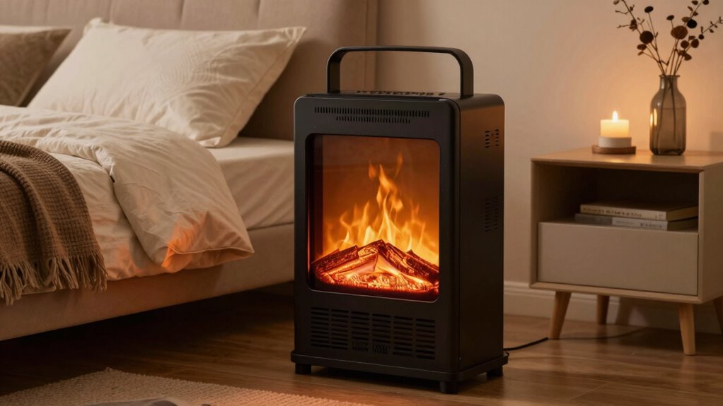 bedroom heating safety features