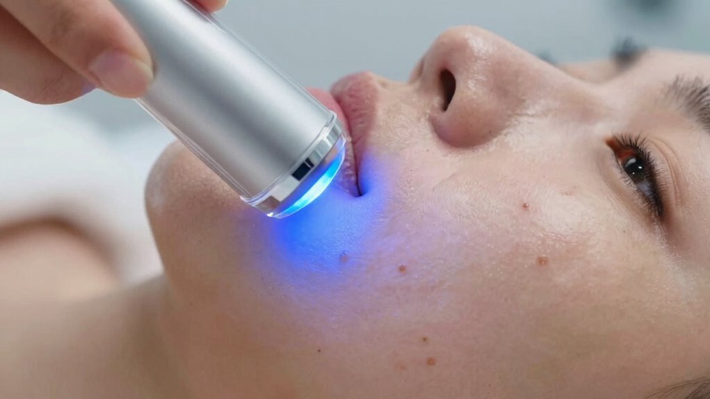 blue light kills bacteria naturally