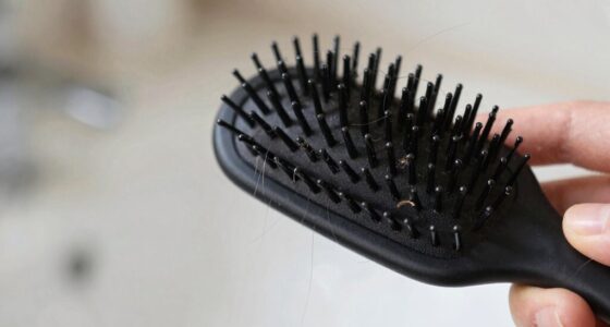 brushing causes hair damage