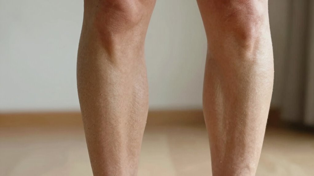 calf flexibility reduces foot tension