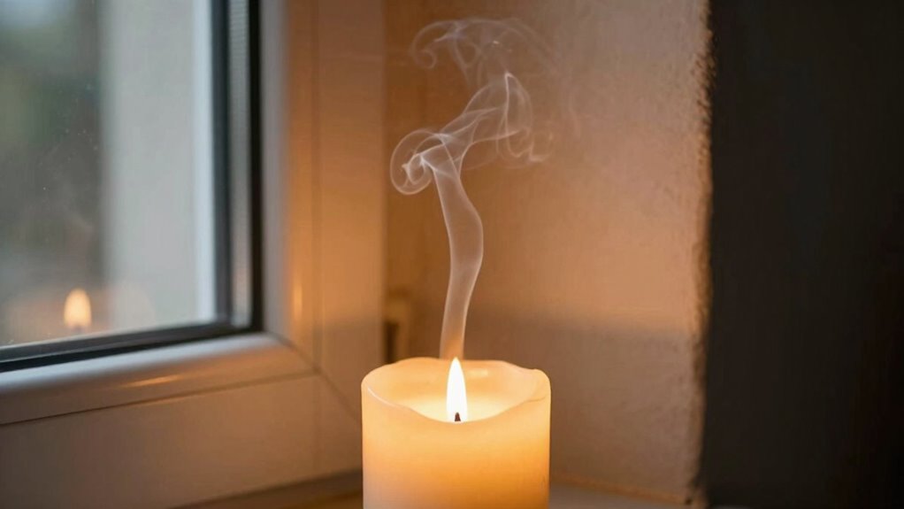 candle emissions impact air quality