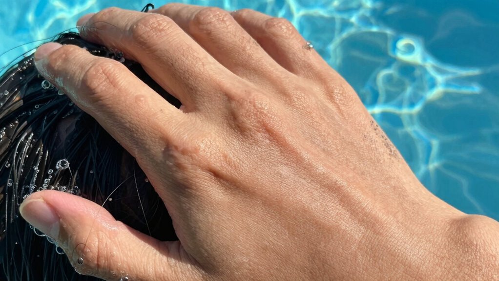 chlorine damage signs