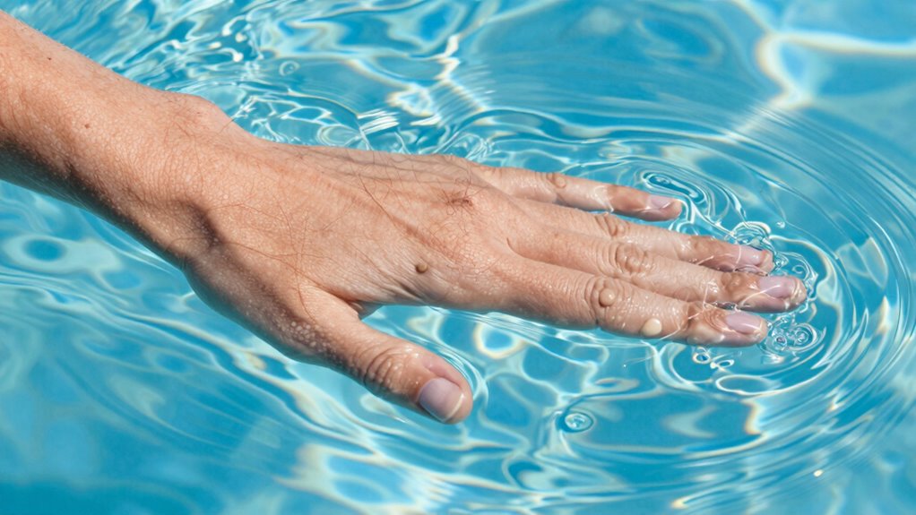 chlorine damages hair structure