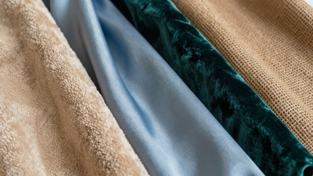 choose natural soothing fabrics