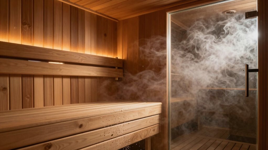 choose sauna or steam