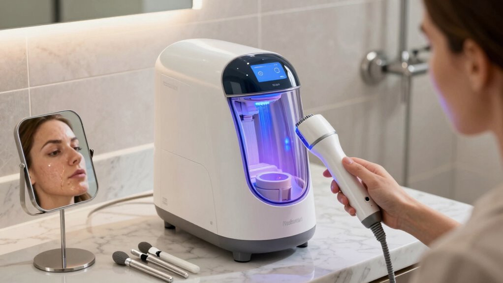 choosing at home hydrafacial device