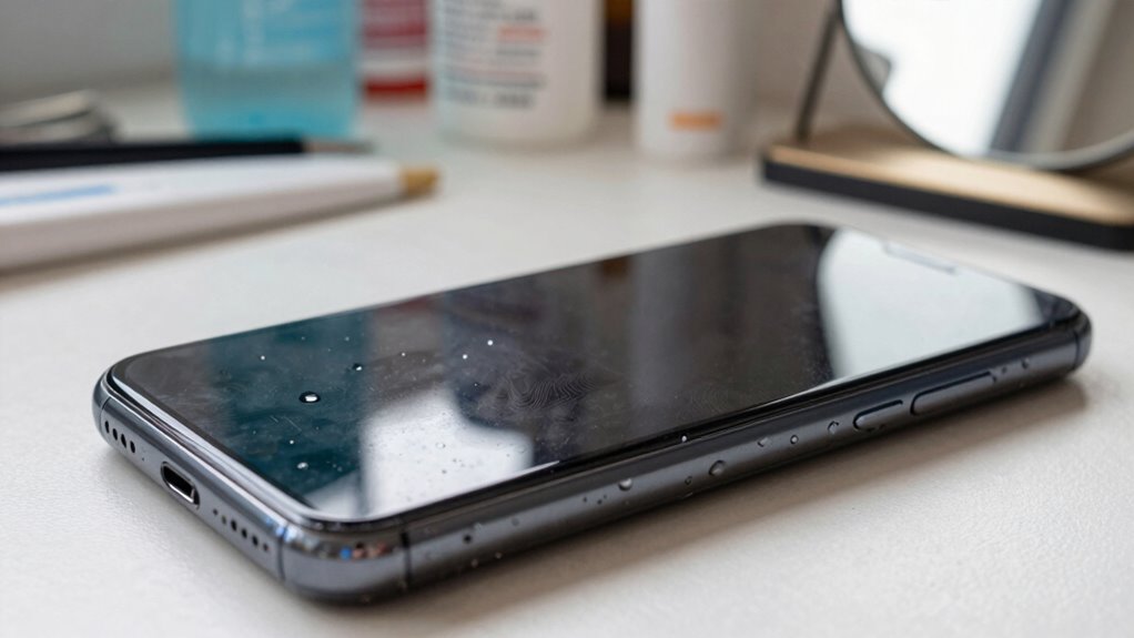 clean devices regularly for skin