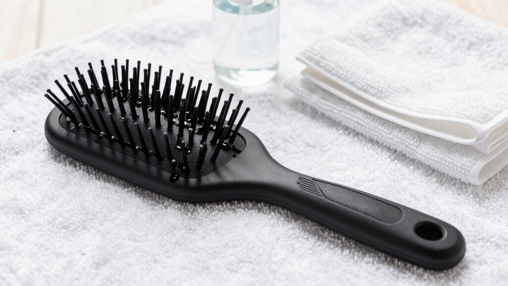 clean hair tools prevent breakouts