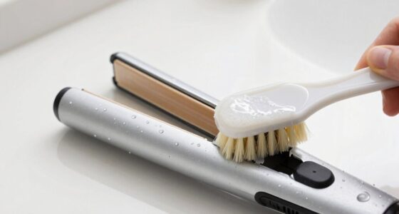 clean hair tools regularly