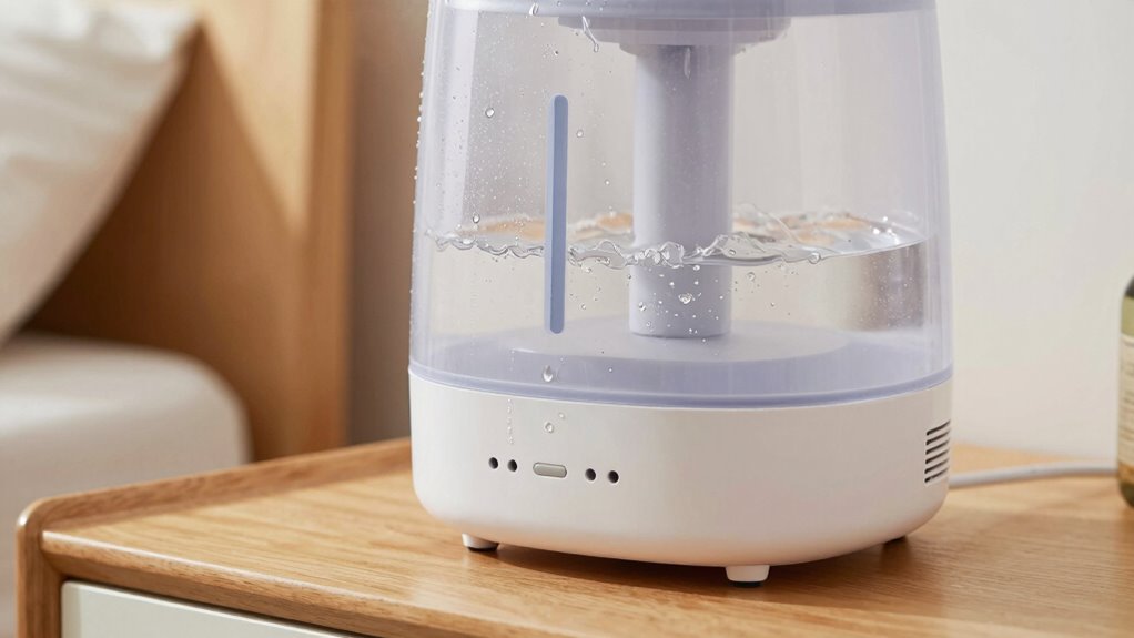 clean humidifier weekly regularly