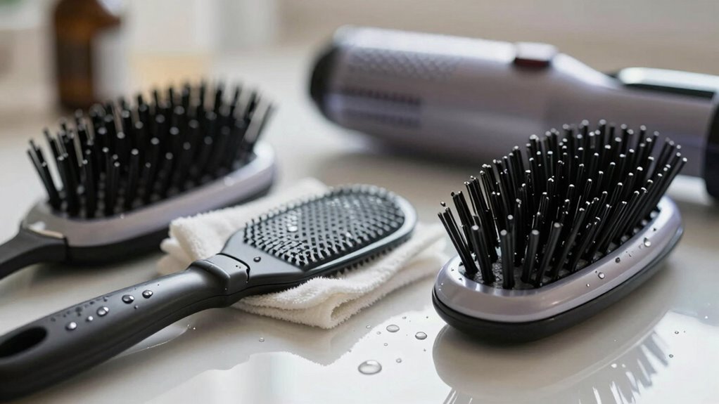 clean tools prevent scalp issues