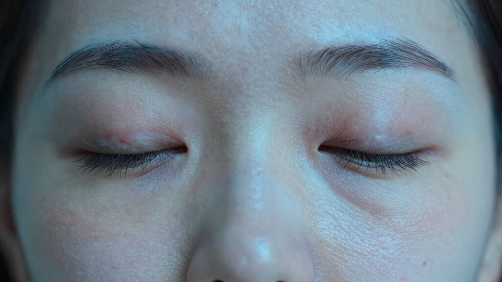 cold reduces puffiness temporarily