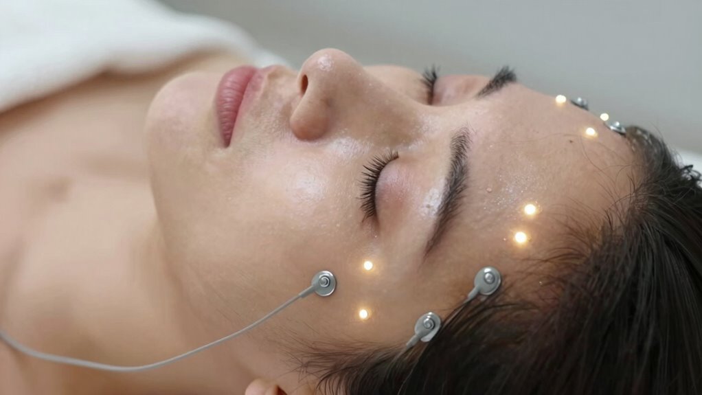 correct electrode placement and rest