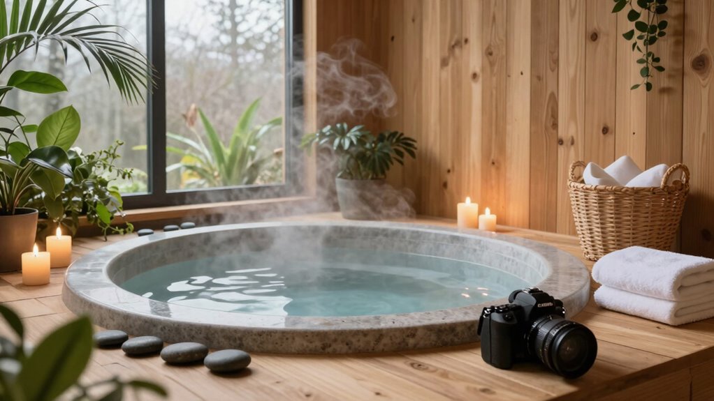 create calm spa environment