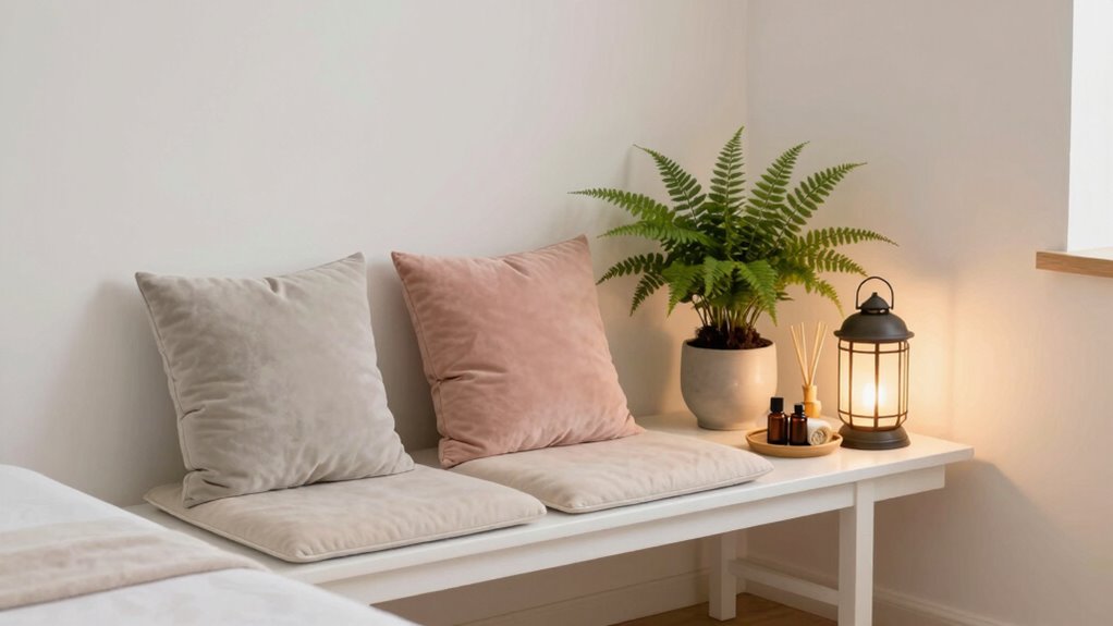 create cozy home spa