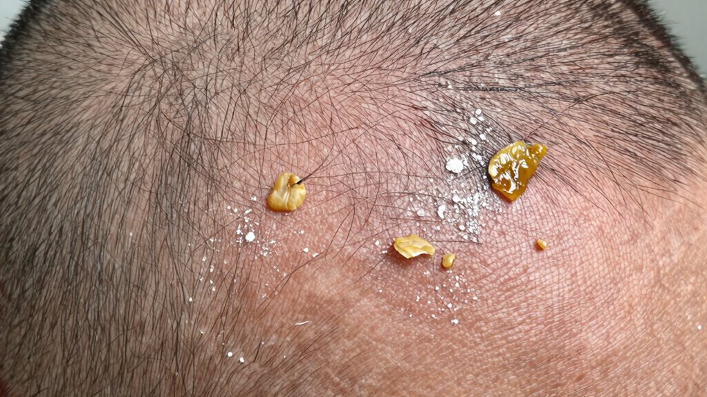 dandruff versus dry flakes