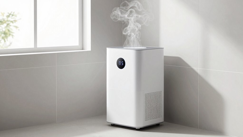 dehumidifiers reduce bathroom moisture
