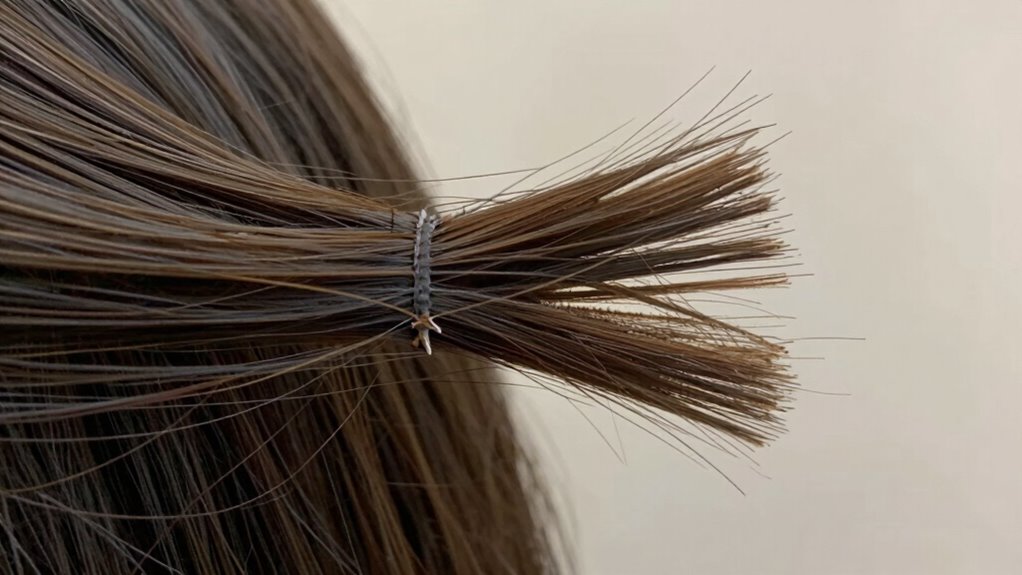 dehydration causes hair splitting