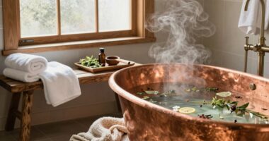 diy nordic bath ritual