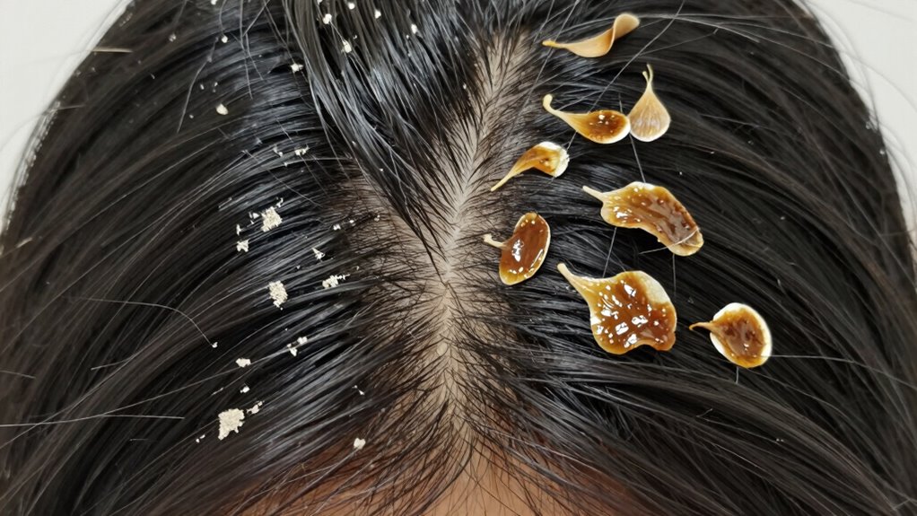 dry lightweight greasy flakes