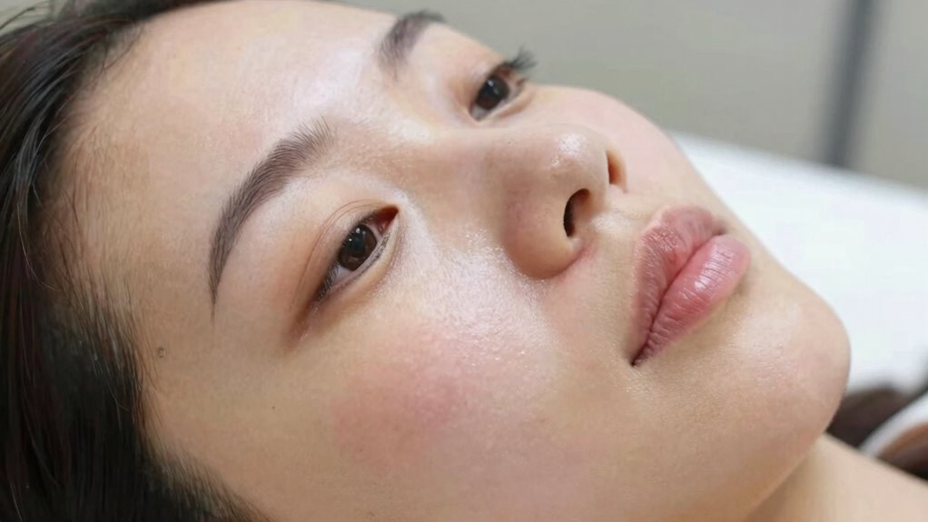 early skin improvements emerge