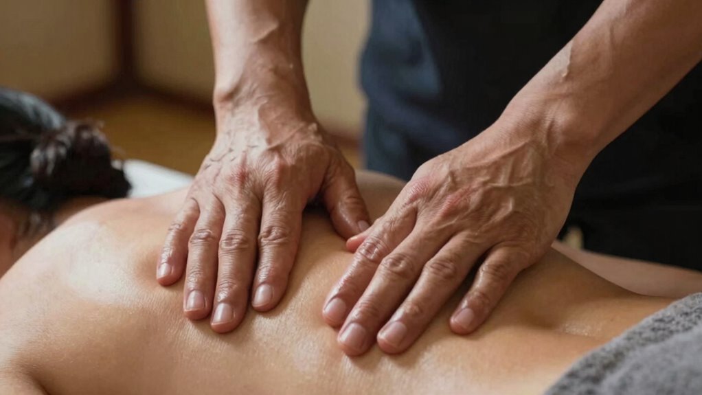 energy balance through acupressure