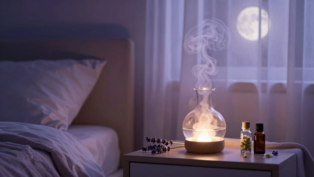 essential oils promote restful sleep