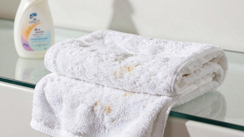 fabric softener reduces absorbency