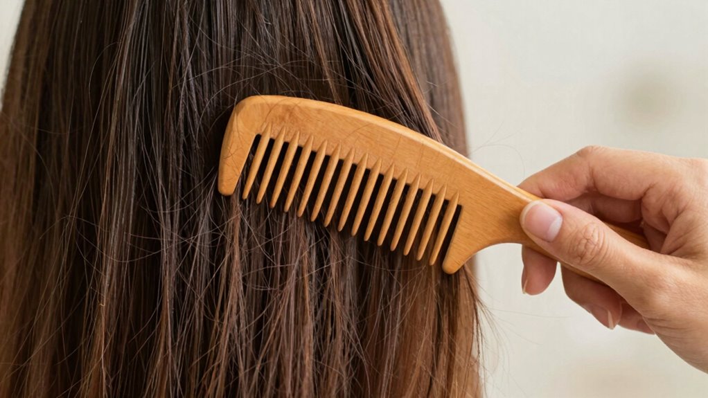 gentle care prevents hair damage