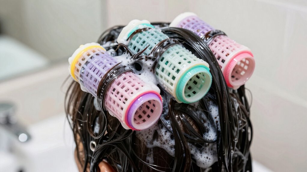 gentle drying preserves curls