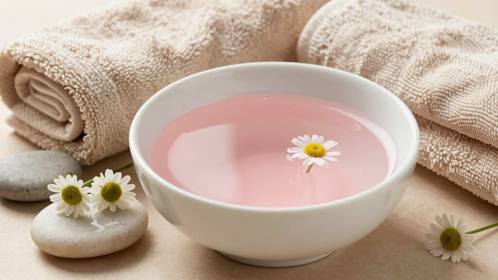 gentle herbal soothing routine