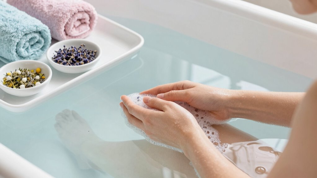 gentle soothing skincare routines