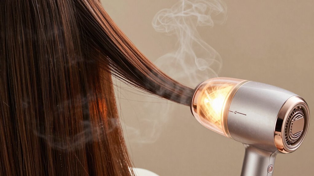 hair cuticles loosen and open