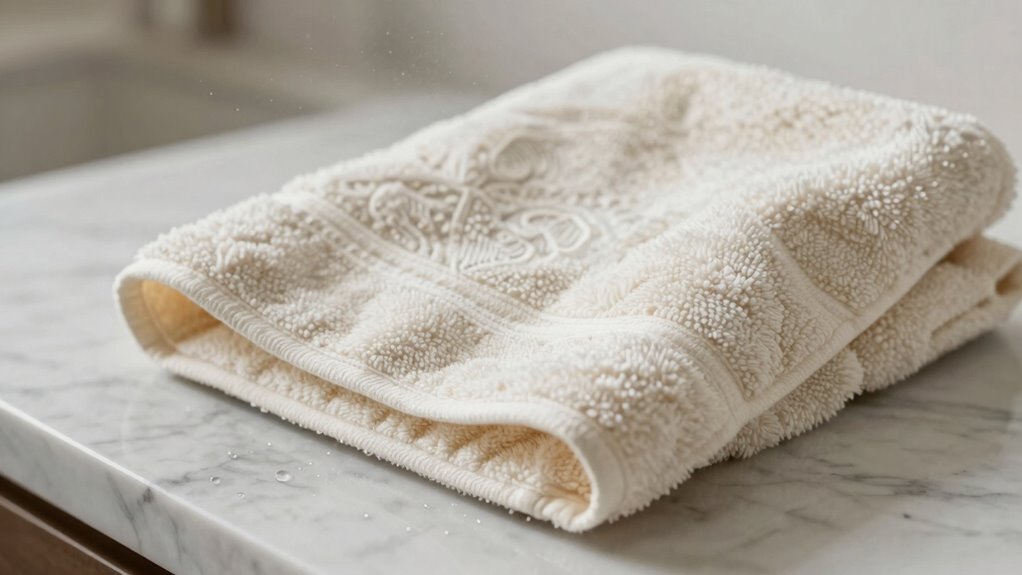 handle towels gently properly