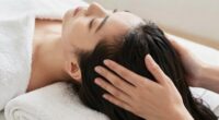 healthy hair scalp massage