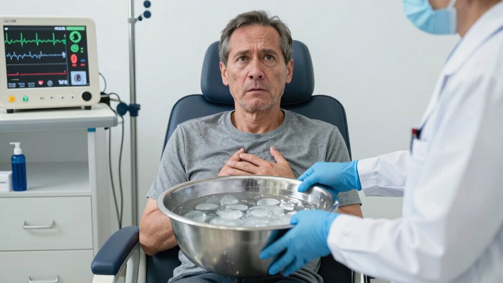 heart risks from cold immersion