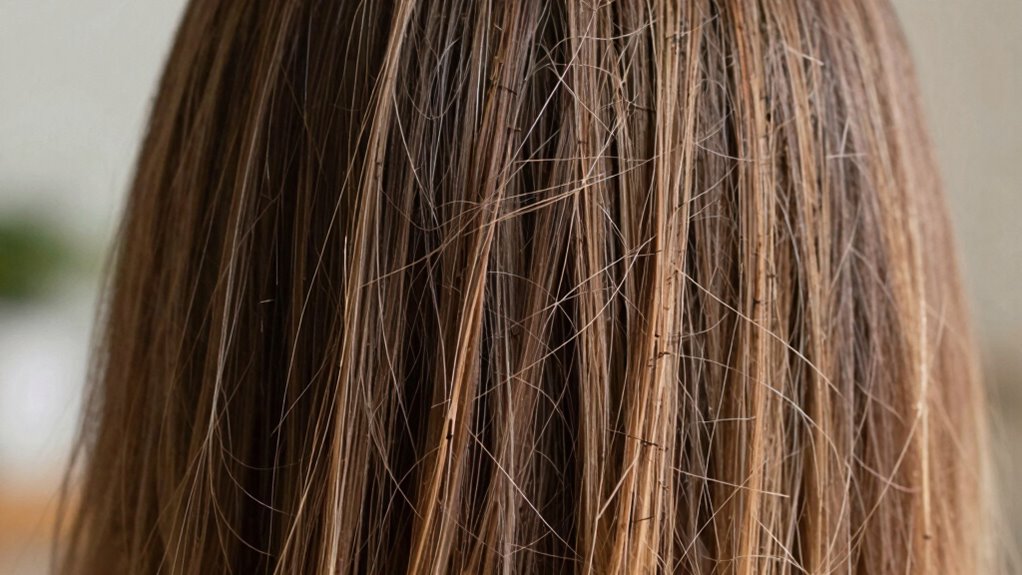 heat damage split ends