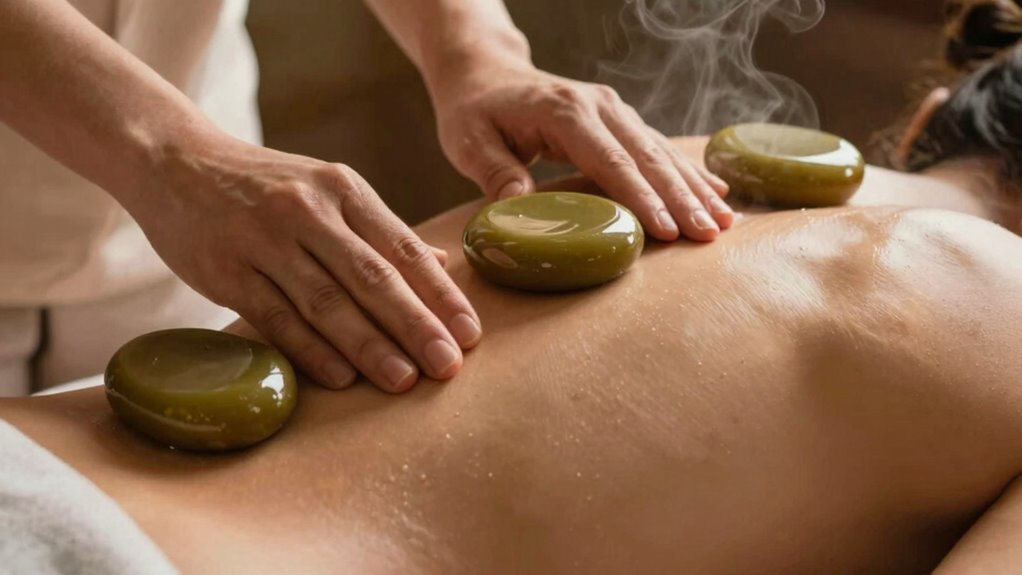 heat promotes muscle relaxation