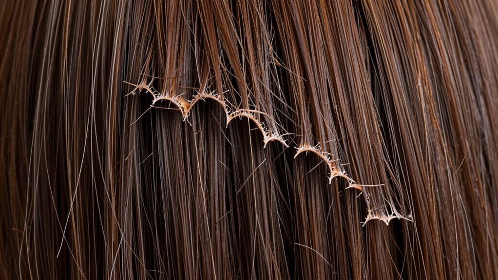 heat weakens hair cuticle