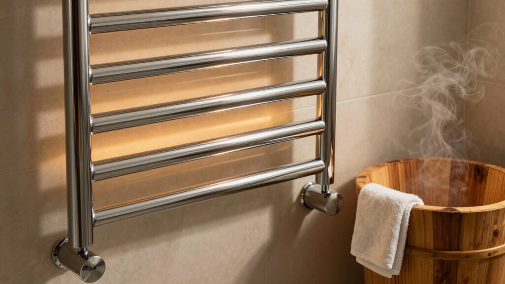 heated racks dry towels