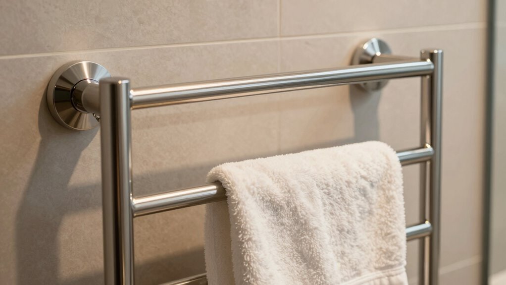 heated towel warming mechanisms