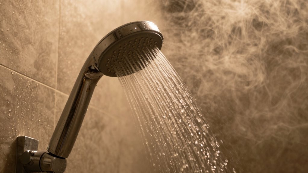 hot water relaxes tense muscles