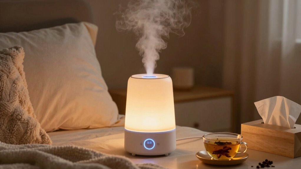 humidifier features for comfort